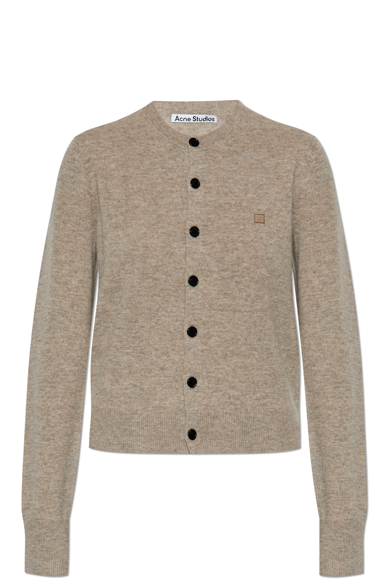 トップス Acne Studios wool knit cardigan beige 615A5832_f971a24b-ad9c-4113-